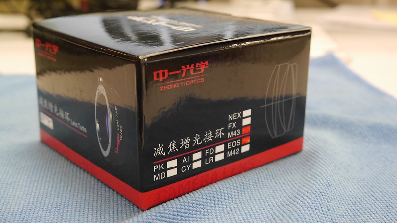 ZhongYi Lens Turbo EF/MFT 開箱